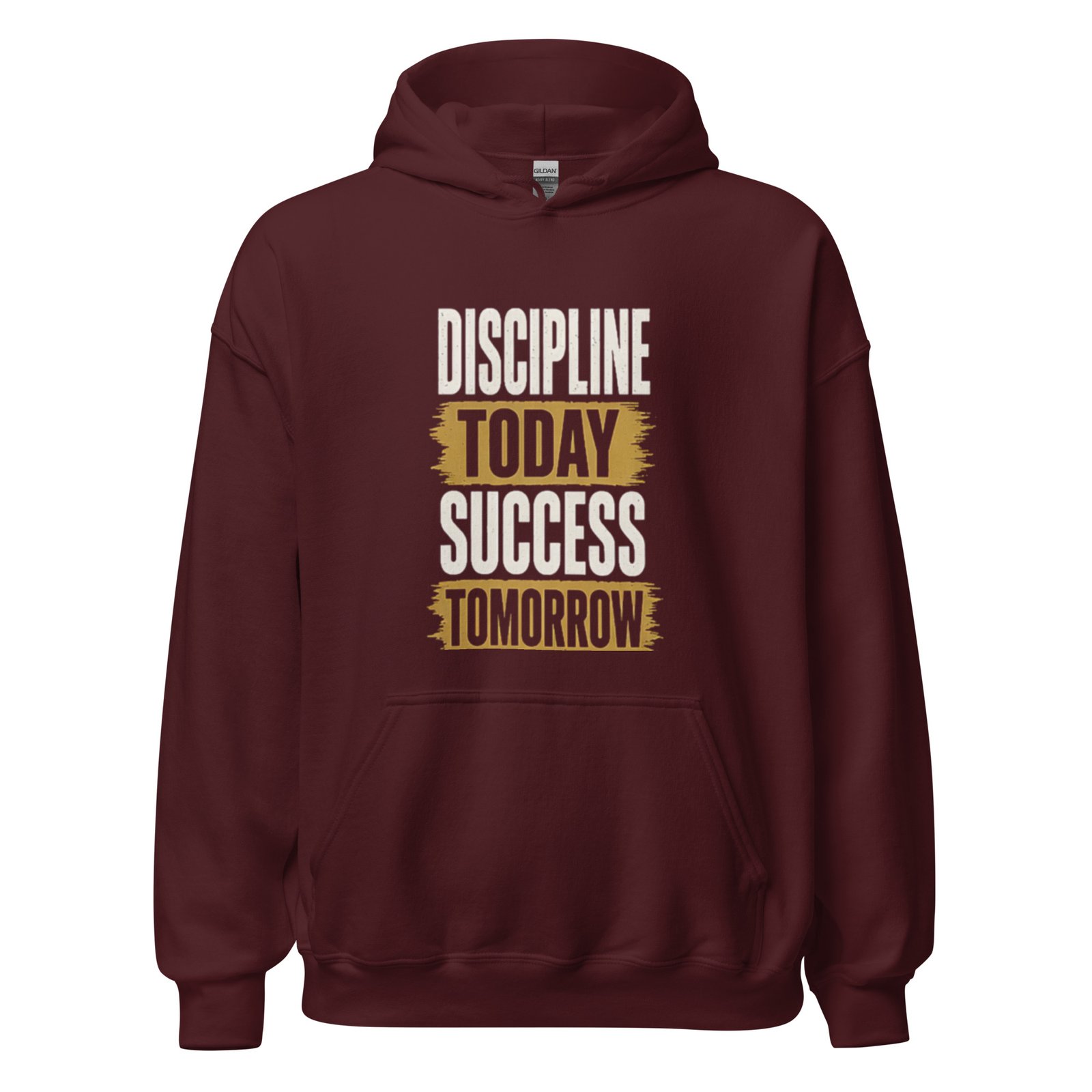 Discipline Today, Success Tomorrow Graphic Hoodie | Unisex Motivational - Image 4