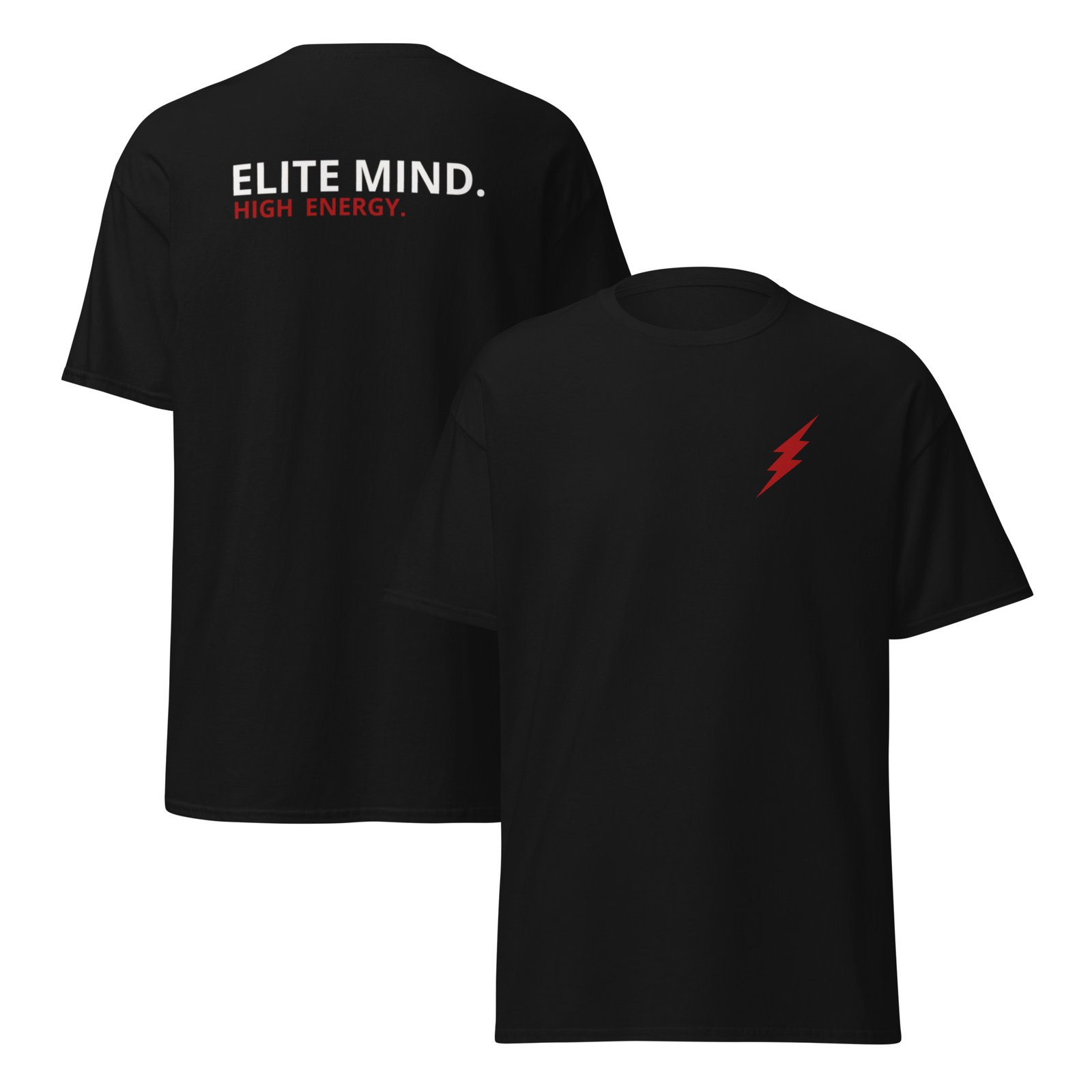 Elite Mind. High Energy Graphic T-Shirt | Unisex Motivational Tee - Image 4